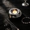 Tire Ornament Ceramic Candle Holder Circular Shape Creative Candle Pedestal  Romantic Dinner
