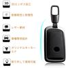 Key Fob Cover with Keychain 3 Buttons Smart Key Case for CX-3, CX8, CX5, CX30, MX30 MX60 (B3-black)