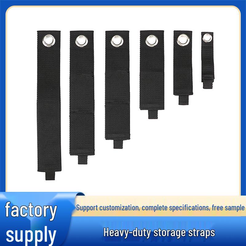 

Сверхпрочные крепежные ремни с проволочной петлей и липучкой для хранения и подвешивания петлей 25x184mm