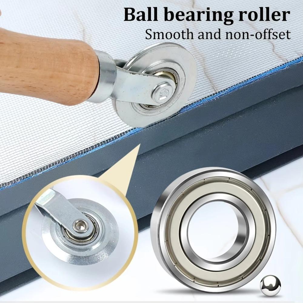Manual Spline Repair Roller Double-Head Pressure Roller  for Double Window Installation