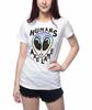 A-Lab Damen Humans Are Lame Alien Kopf T-Shirt Neu XS, S, M