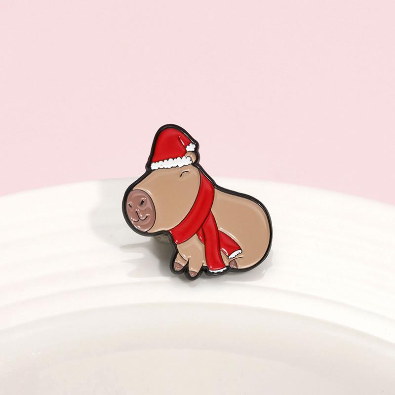 Vícebarevná Jedinečná Brož s Kreslenou Postavičkou Stylová Slitinová Spona Pro Muže Ženy A