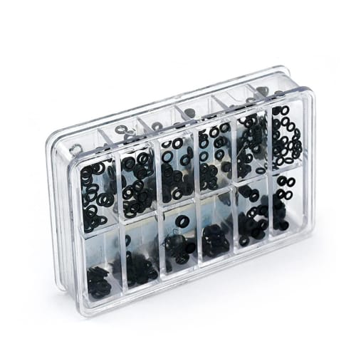 

12 Assorted Sizes Replacement Waterproof Rubber O-Ring Gaskets Make for Watch Crown Parts