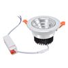 LED Downlight Good Heat Dissipation Recessed COB 7W Indoor Decoration Light for Hotels Clubs