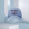Funny My Job Is Top Secret Baseball Cap Adjustable Unisex Hat Red Lettering Lightweight Breathable Casual Outdoor