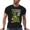 CatShenLong Z TShirt Casual Fashion Short Sleeve Cotton TShirt