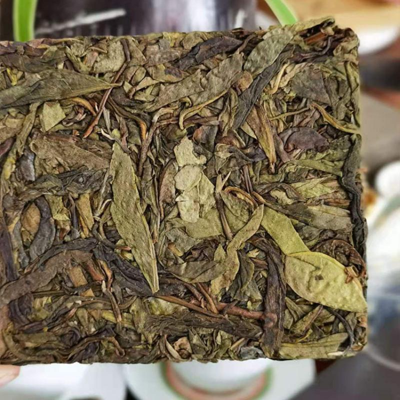 Golden Brick Ancient Tree Golden Leaf Pinghe Ancient Tree Tea Pu-erh Tea Raw Pu