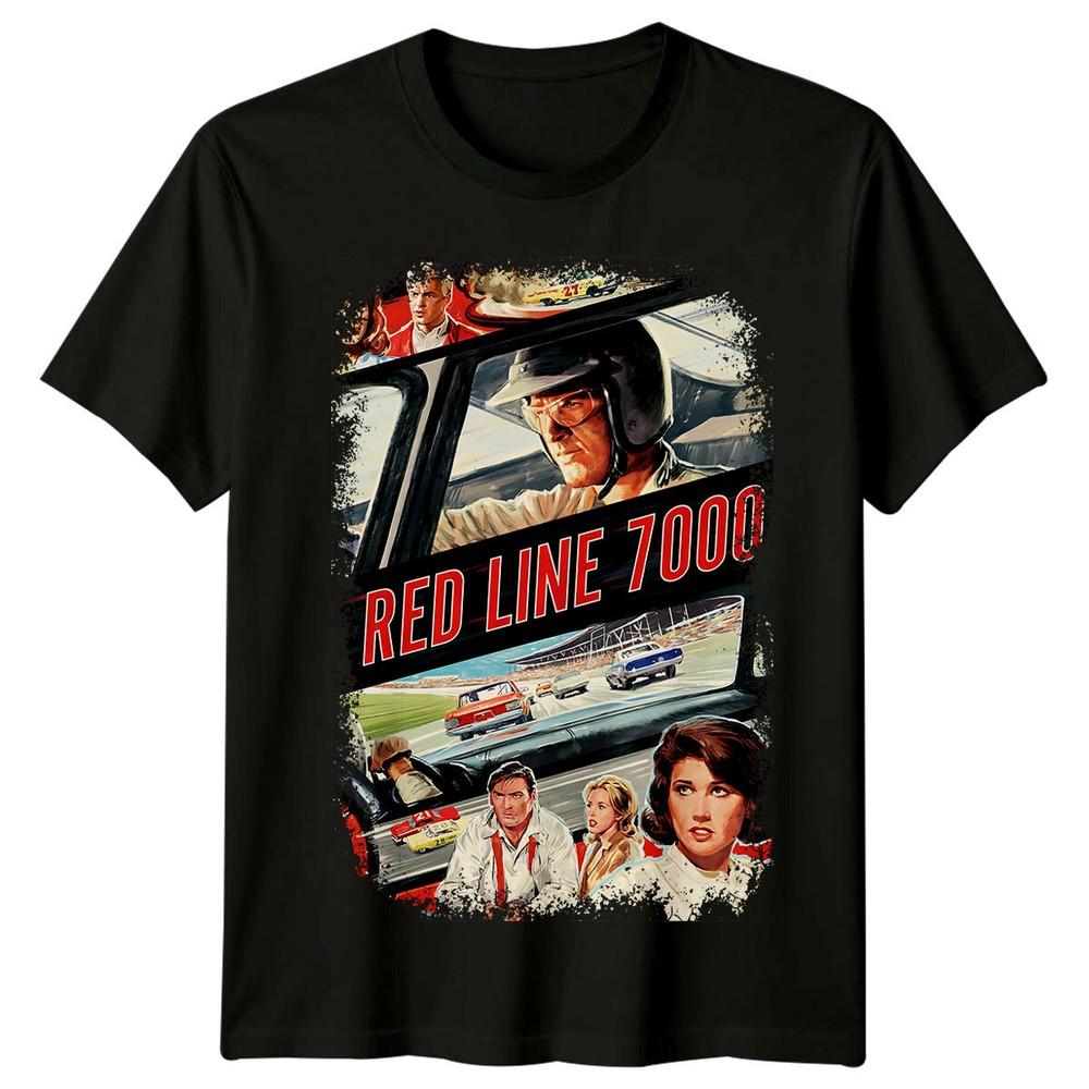Red Line 7000 (1965) Movie Poster Inspired T-Shirt Retro Tee Unisex