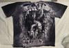 SKULL AND THREE HEADED DRAGON SERPENT MONSTER HORROR SCARY T-shirt
