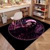 Demon Slayer Print Rug, Washable Floor Carpet, For Entryway Dorm Laundry Room Office Study, Home Decor Birthday Christmas Gift