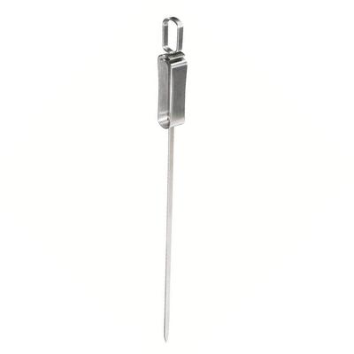 Stainless Steel Portable Grill Skewers - Convenient To For BBQ And Camping Barbecue High Temperature Resistance