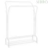 Shelf Metal Hanger Stable Durable Standing Hall Wardrobe