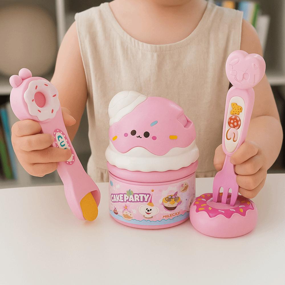 Food Feeding Pudding Feeding Early Education Pretend Play Hamburger Pudding Japanese Simulation Play House Toys Children's