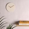Interval Porcelain White Wall Clock 27cm - Dapple Texture