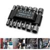 14pcs Power Nuts Driver Drill Bit Tools Set Metric Socket Wrench Screw 1/4'' Driver Hex Keys Screwdriver Set Bit Tools