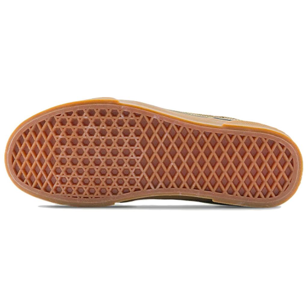 Vans Caldrone Comfortable Casual Low-Top Skate Shoes Men Sneaker Green VN000CSPOLV