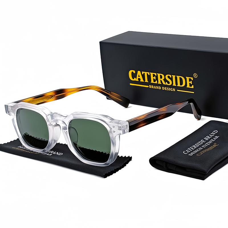 CATERSIDE Módní Pánské Sluneční Brýle Malý Rám Čtvercový Personalizovaný Design Sluneční Brýle Dámské Cestování Párty Podnikání Festival Dárek