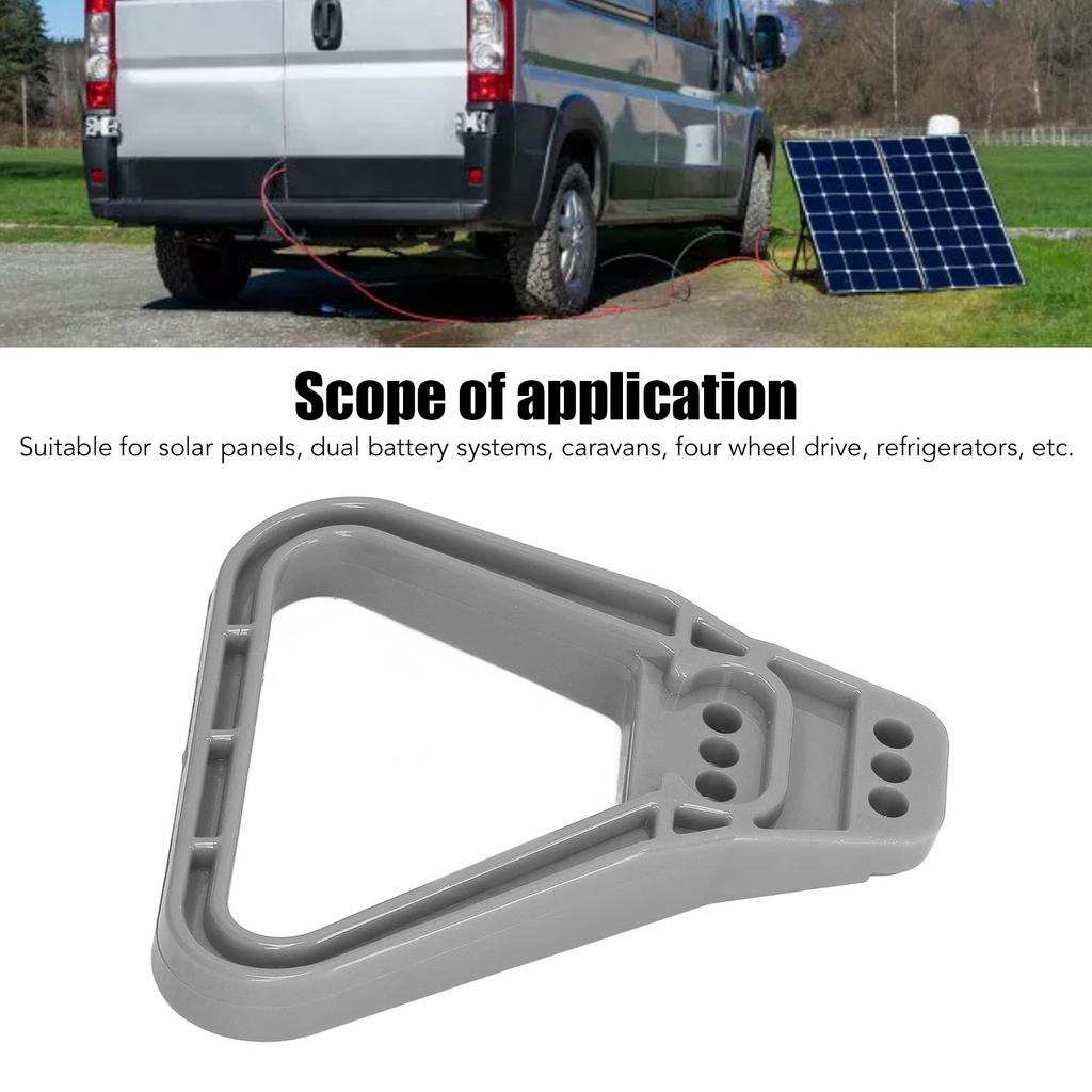 2PCS 350A Connector Handle Safe Battery Quick Connector Handle for Solar Panels Dual Battery System Refrigerator