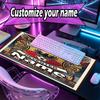 Custom Name Personalized Go Ahead Eagles Pattern Mousepad, Laptop PC Desk Mat, Decorative Desk Mat for Home Keyboard Pad Gift