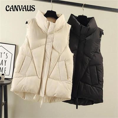 Gilet en coton pour femme grande taille, tendance mode automne et hiver, veste à pinces à cheval