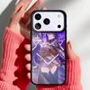 Genshin Impact Raiden Shogun Phone Case for iPhone 17 16 15 14 13 Pro Max Back Cover for 12 11 Pro Coque