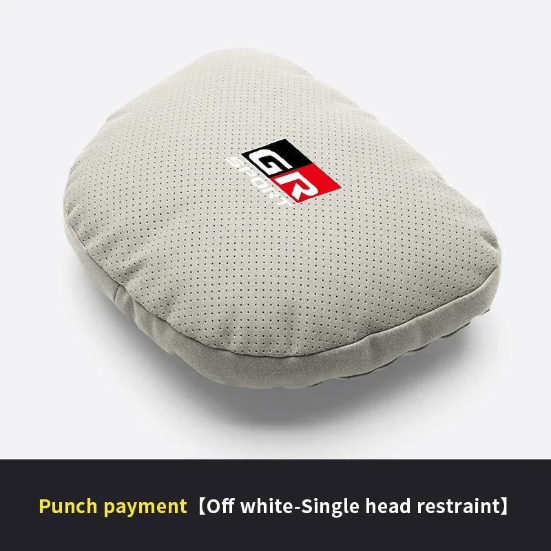 

For GR SPORT Toyota YARiS Supra Corolla Prius Harrier Camry Tacoma RZ Car Headrest Neck Support Lumbar cushion Soft Neck Pillow
