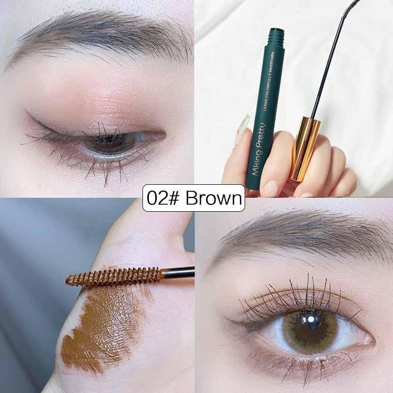 Smudge Proof Waterproof Mascara Curling Eye Lash Lengthening Makeup Volume Mascara Makeup Tool