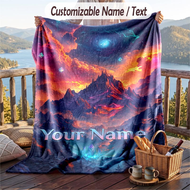 Personalisierbare Flanell-Kuscheldecke, Leichte Gemütliche Bett-SofadeckeWorld of Warcraft