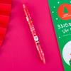 6Pcs Gel Pen Quick Drying Smooth Writing Stationary Christmas Themes Press Writing Pen for Student