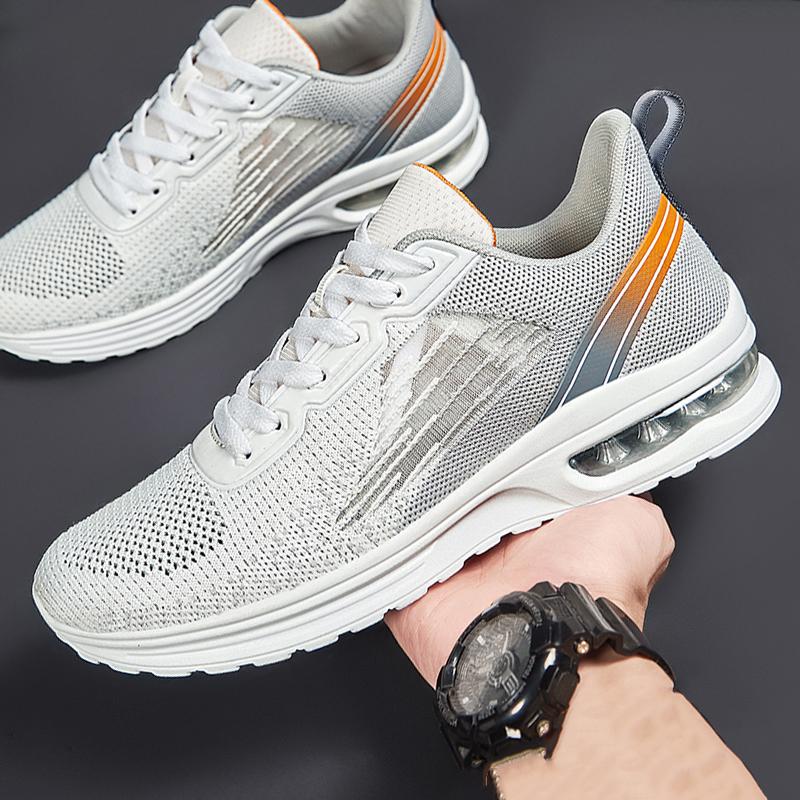 Męskie buty codzienne, modne, trampki, letnie, z siateczki, oddychające, tenisowe, antypoślizgowe, do biegania, elastyczne, wygodne