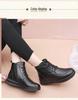 "New Autumn Genuine Leather Non-Slip Soft Cotton Shoes for Middle-Aged and Elderly Women"