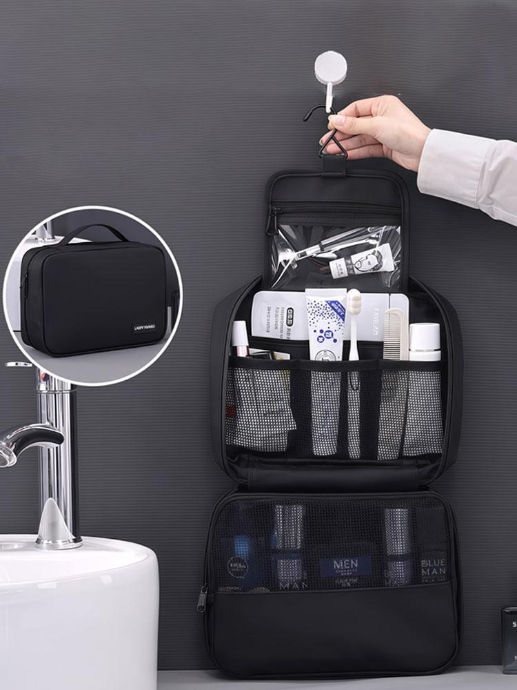 

1PC Autumn and Winter new dry and wet separation toiletry bag, travel and fitness storage bag, waterproof cosmetic bag