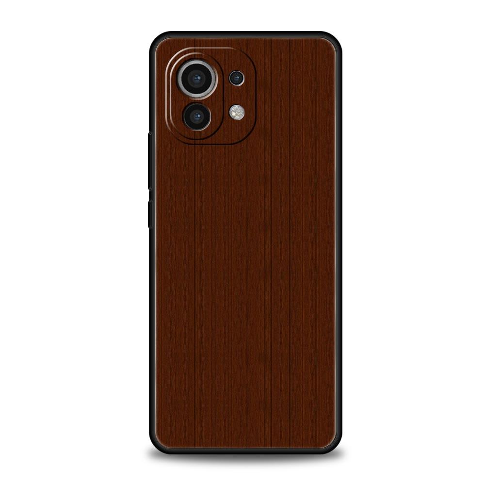 Carved Wood Phone Case For Xiaomi Poco X3 NFC M3 M4 F4 X4 Pro 5G F3 GT Mi 12 11T 10 9T 10T Lite 11 Ultra Silicon Black Cover
