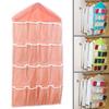16 Pockets Clear Over Door Hanging Bag Shoe Rack Hanger Storage Organizer
