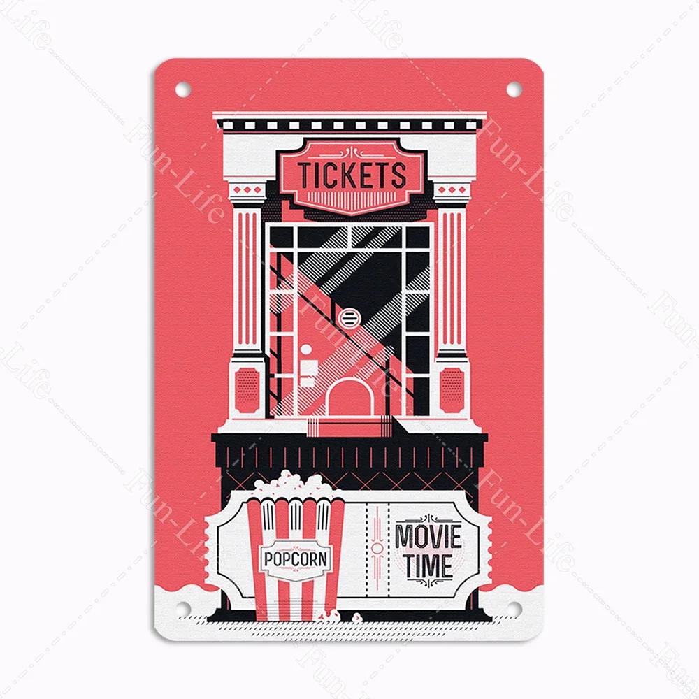 Feature Movie Vintage Posters Show Metal Tin Sign Retro Plaque Cinema Decor Hobby Bedroom Wall Decoration x cm