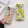 Color Fruits Banana Strawberry Clear Phone Case For iPhone 14 13 12 11 Pro Max 13 12 Mini 14 7 8 Pus XR XS X Transparent Covers