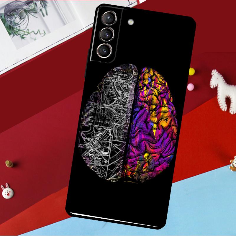 Medical Human Organs Brain Funda For Samsung Galaxy S26 S25 S24 S21 S22 S23 Ultra S10 Plus S20 FE S25 FE Phone Case