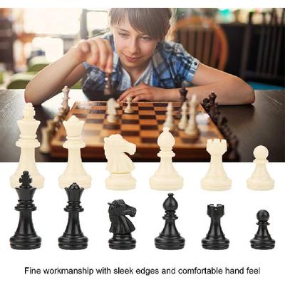 סט שחמט, 32 כלי שחמט סטנדרטיים בינלאומיים, חלקי טורניר חלופיים עם מלכים, מלכות, צריחים, פרשים לילדים, בני נוער ומבוגרים