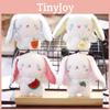 Adorable Plush Fruit Bunny Keychain With Soft Short Plush And Pp Cotton Perfect Gift