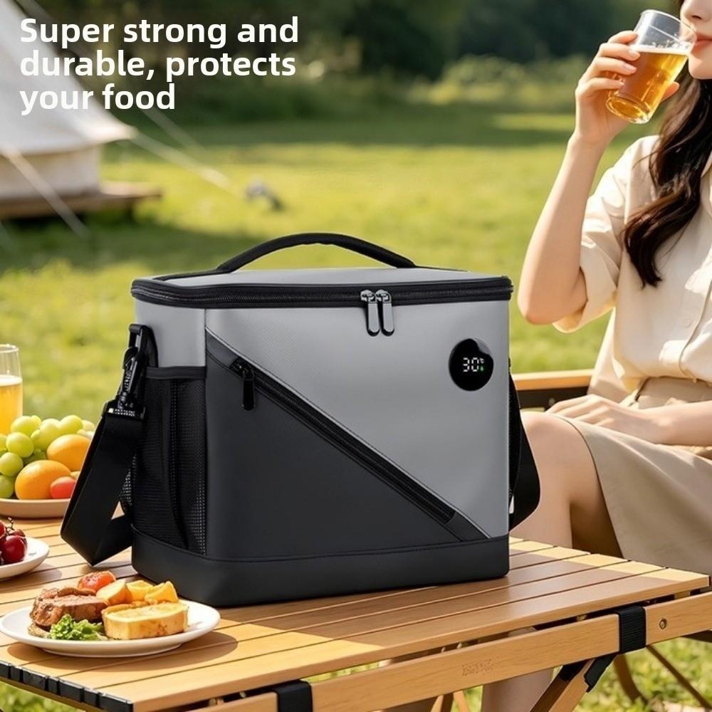 Waterproof Picnic Bag Large Capacity Cooler Bag Digital  Insulation Lunch Bag  for Women Men Adult