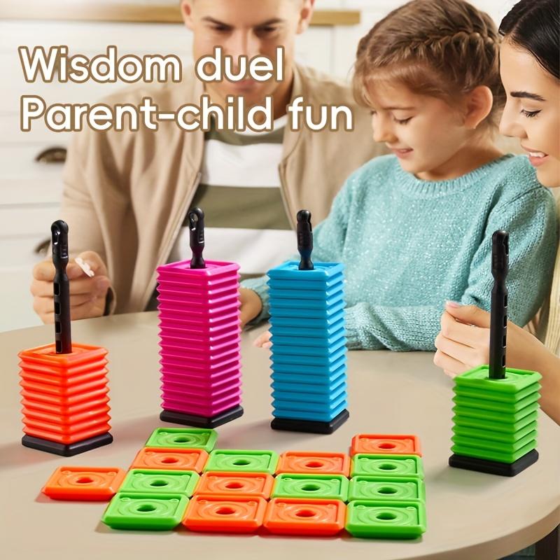 Colorful Portable Puzzle Gochi Game Five-in-a-Row Game For Kid And Adults Interactive Desktop Strategy Game With Colorful Pieces