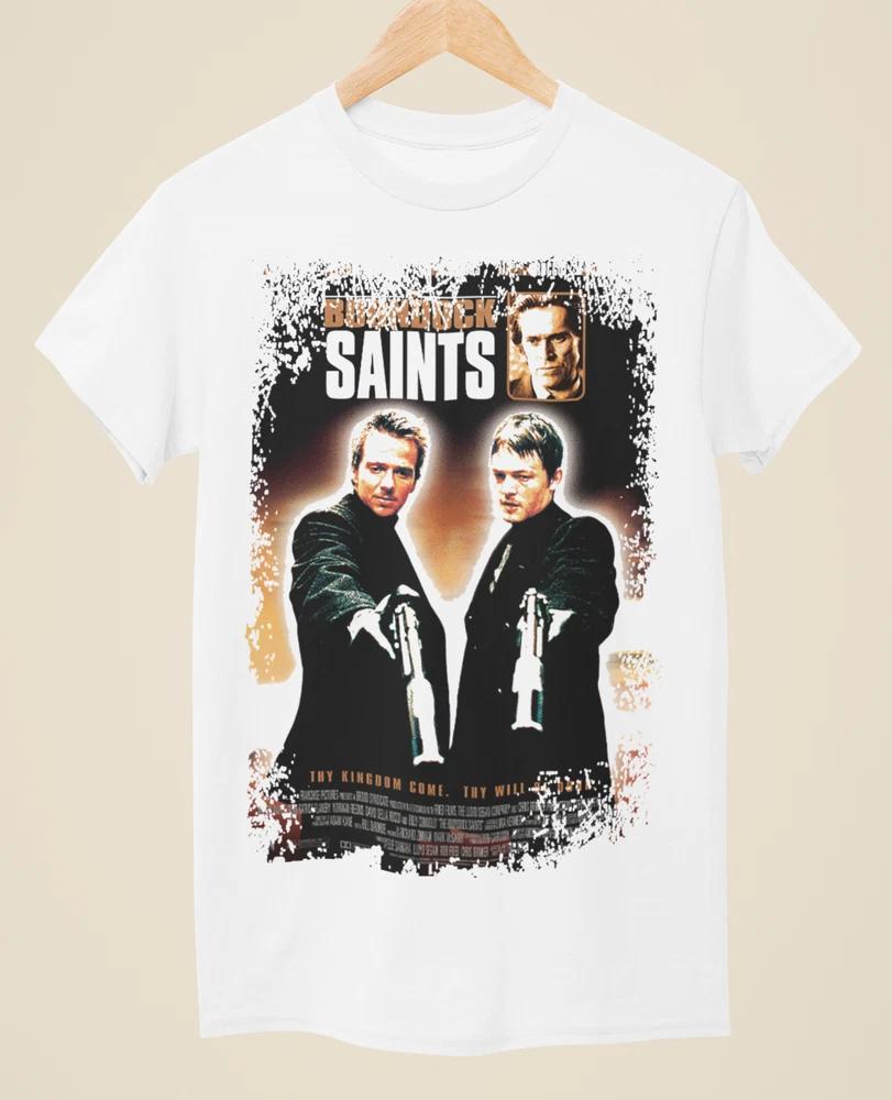 The Boondock Saints Movie Poster Inspired Unisex White TShirt S
