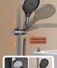 Punch-Free Stainless Steel Shower Head Holder Set