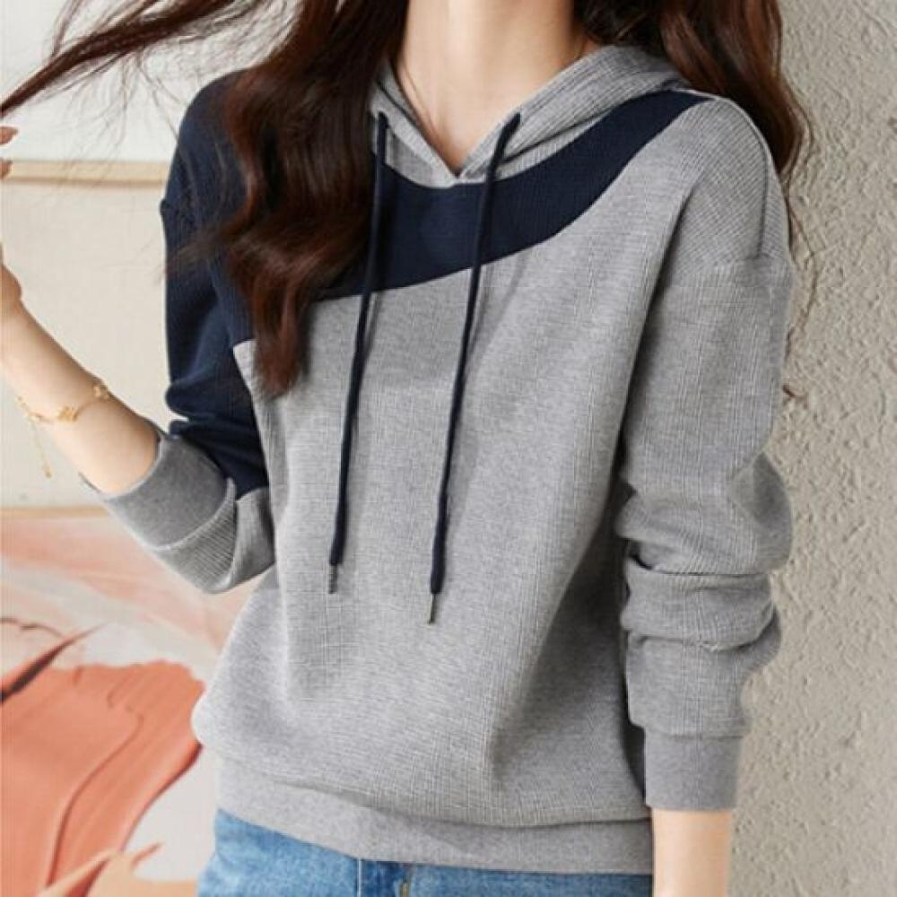 Navava NT588 Color Block Daily Hoodie T shirT