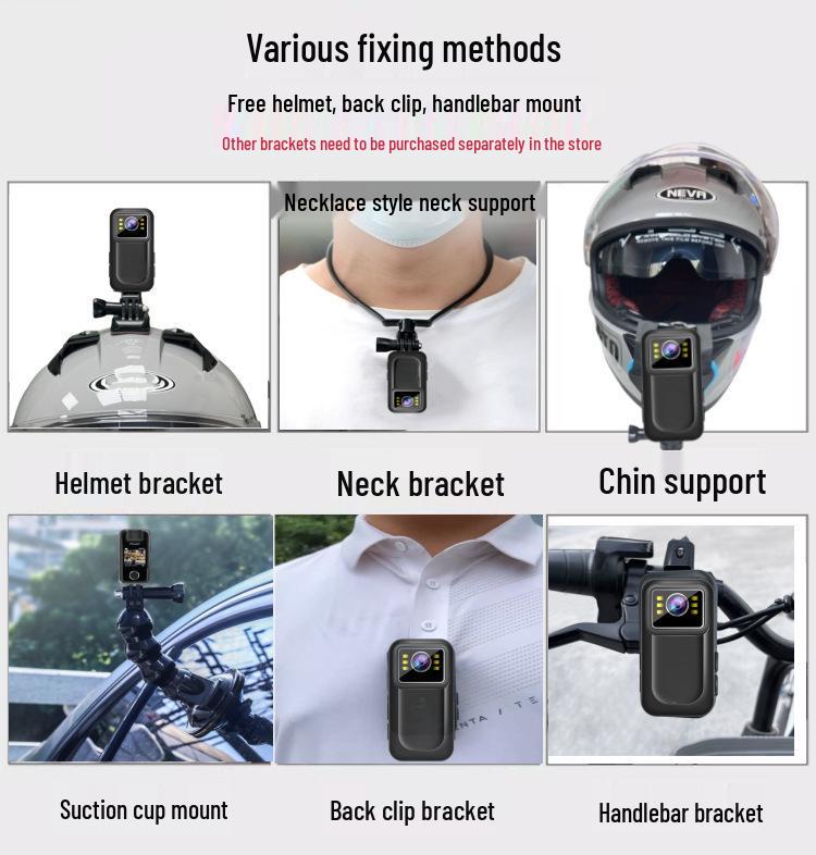 Waterproof HD Motorcycle Dash Cam with Anti-Shake Technology