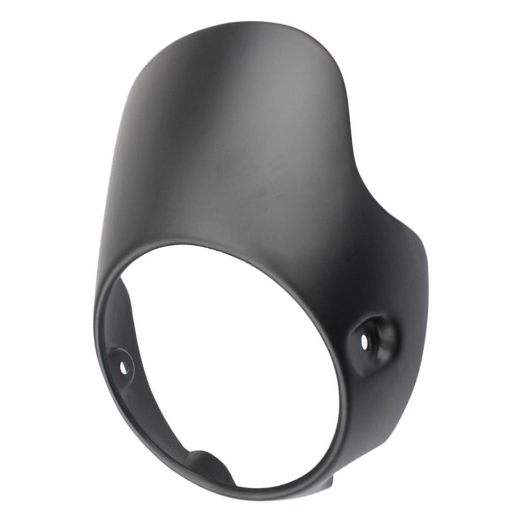 Motorcycle 8" Headlight Protector Fairing Windshield Kit screen Racer for 1200 883 FLHT Bobber