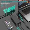 100W USB C Laptop Car Charger for Dell Latitude/Dell XPS, Lenovo Thinkpad/Yoga/IdeaPad, MacBook Pro/Air, HP Spectre/Elitebook, LG Gram, Samsung Acer