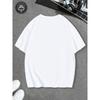 European Sizes Summer Men'S  T-shirt With Toy Teddy Bear Print Pattern For Outdoor Wear