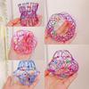 1 Pcs Decompression Toy Pattern Basket Adult Anti-stress Toy Children Jigsaw Puzzle Steel Ring Sensory Toy ZH