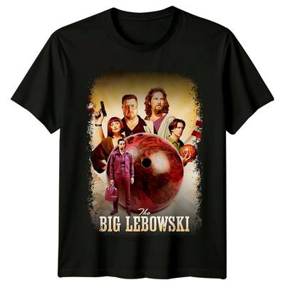 The Big Lebowski (1998) Filmplakatinspirert T-skjorte Retro T-skjorte Unisex